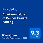 Apartment Heart Of Rennes Private Parking